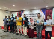 Sekretaris Jenderal (Sekjen) Pengurus Besar Forum Komunikasi Warga Tidung (PB FKWT), Aryono Putra, S.H., M.H., mewakili Ketua Umum PB FKWT Ibrahim Ali SP saat membuka kegiatan Dialog Pendidikan dan Launching Buku Planet Ambaw