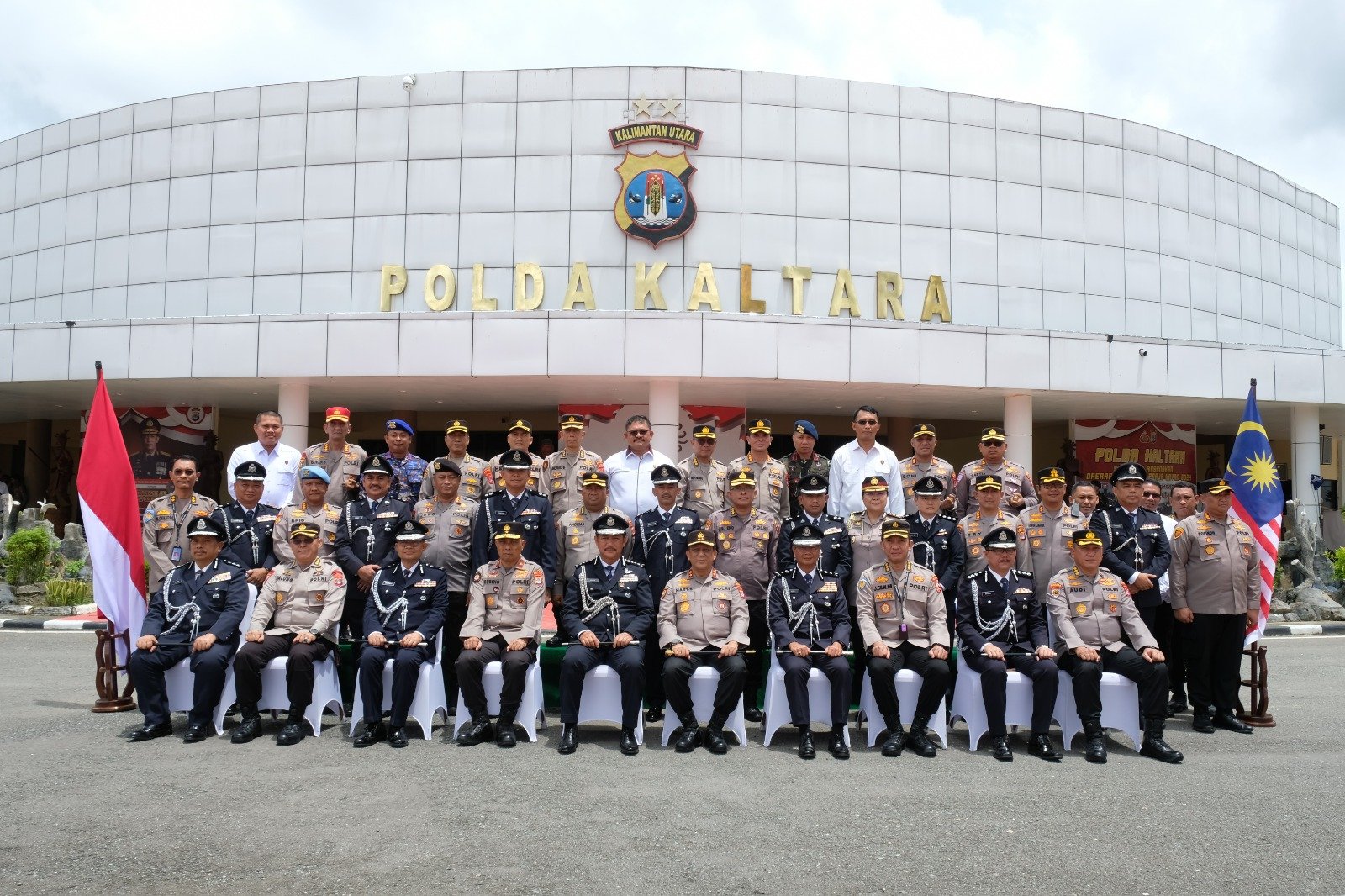 Polda Kaltara Perkuat Kerja Sama Keamanan dengan PDRM Sabah   