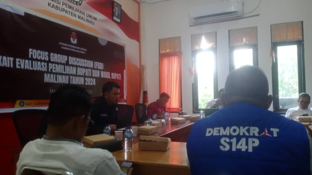 Gelar FGD, KPU Malinau Evaluasi Pelaksanaan Pemilu Kepala Daerah 2024