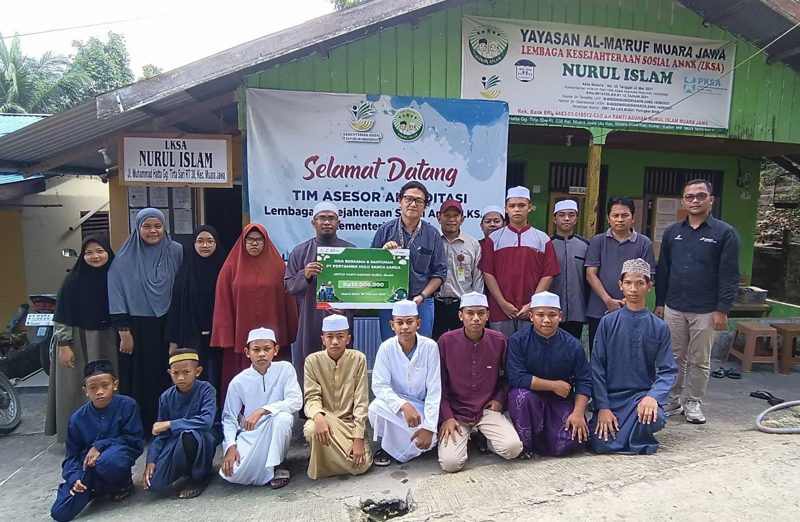 Sambut Ramadan 1446 H, Grup PT Pertamina Hulu Indonesia Gelar Doa Bersama dan Santunan Anak Yatim-Dhuafa