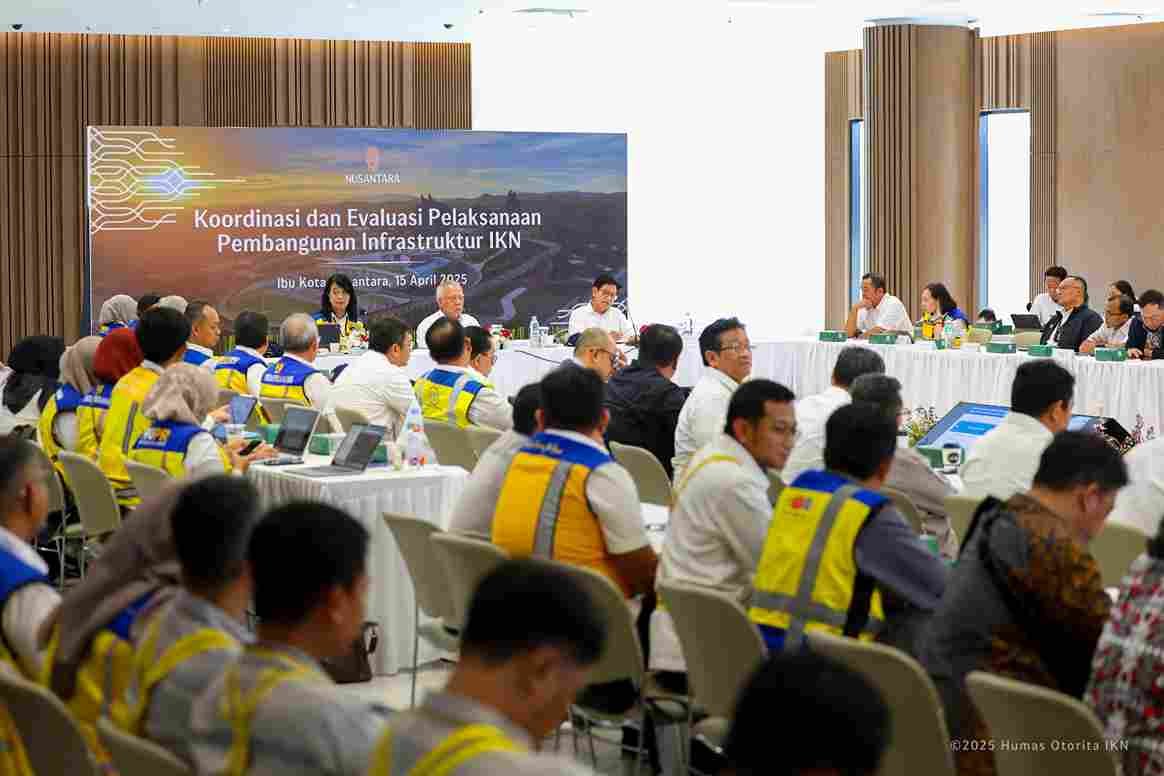 Rejuvinasi Semangat Pembangunan dalam Rapat Koordinasi dan Evaluasi Pelaksanaan Pembangunan Infrastruktur IKN