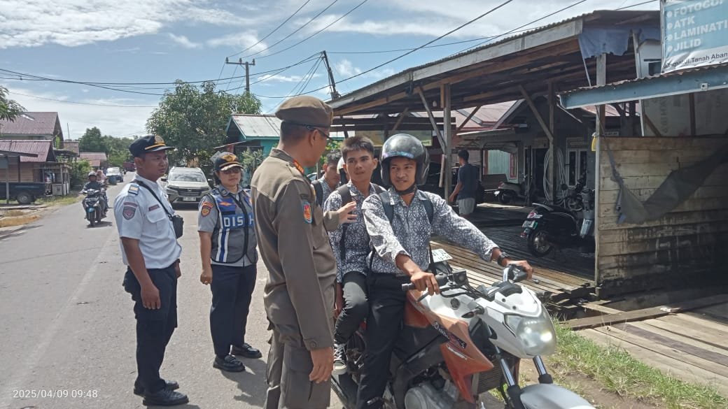 Kesadaran Tertib Lalu Lintas Masyarakat Tana Tidung Masih Minim