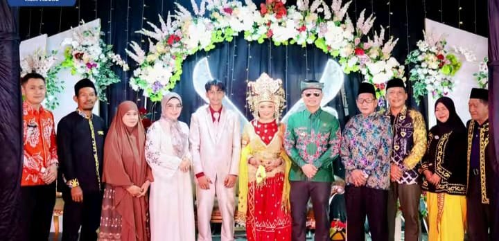 Bentuk Kepedulian Kepala Daerah, Bupati Ibrahim Ali Hadiri Pernikahan Warga Sesayap   