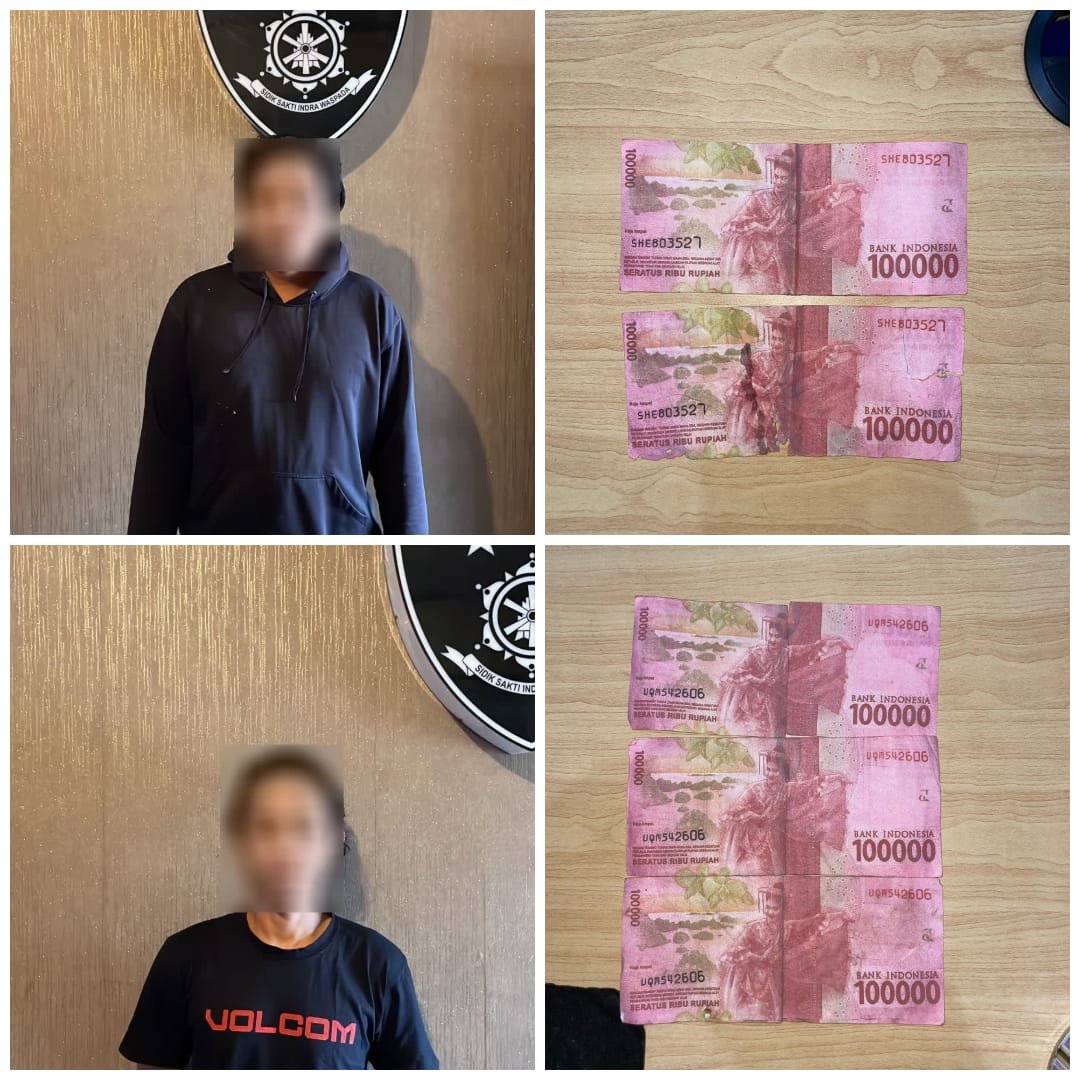 Bongkar Sindikat Pengedar Uang Palsu, Dua Pelaku Diamankan Polresta Bulungan