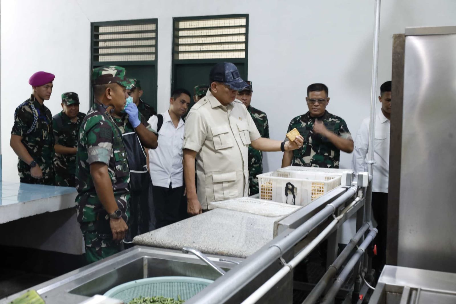 Menteri Pertahanan Tinjau Langsung Pendidikan Tamtama Infanteri di Rindam VI Mulawarman