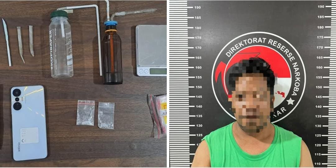 Kembangkan Penyidikan, Polres Kukar Tangkap Pengedar Narkoba di Samarinda   