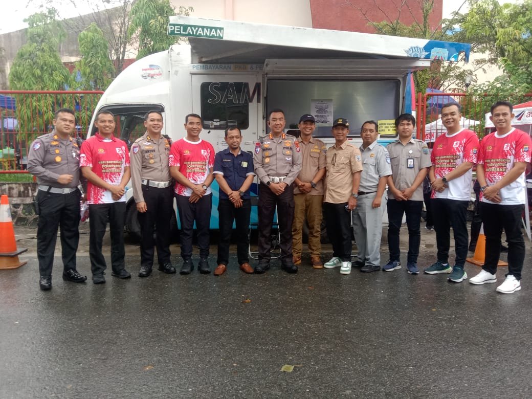 Ribuan Masyarakat Hadiri CFD Polres Tarakan Dalam Rangka Hari Bhayangkara Ke-79   