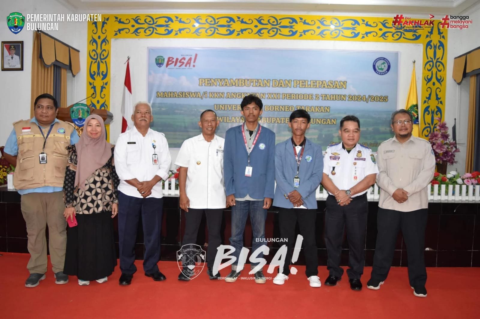 Bupati Bulungan Lepas 416 Mahasiswa UBT, Bersiap KKN di 32 Desa   