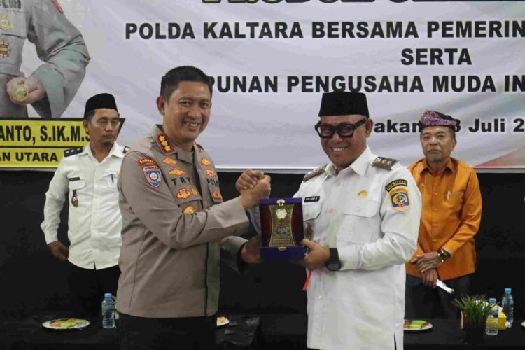 Ditbinmas Polda Kaltara Bekerjasama dengan HIPMI Adakan Sosialisasi Bahaya Narkoba dan Pembekalan Pengolahan Produk Olahan Ikan
