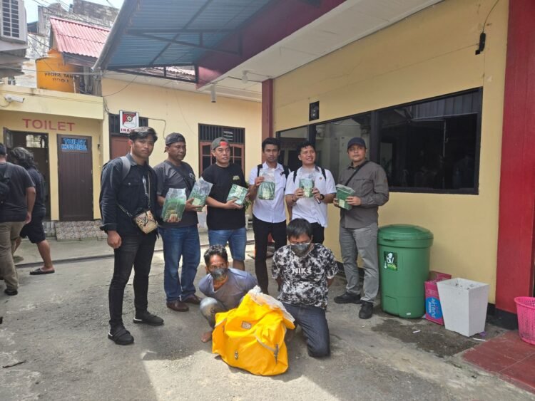 Penangkapan di Video Viral Terungkap, Dua Kurir Sabu 12 Kg Ditangkap Tim Gabungan Polda Kaltara