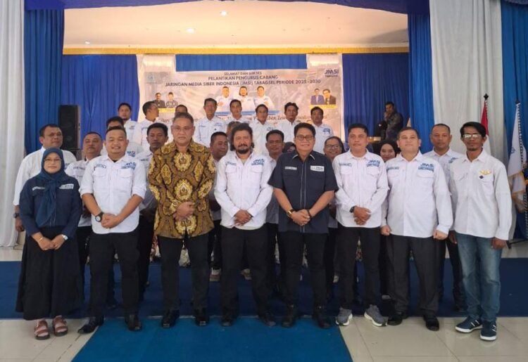 JMSI Tabagsel Resmi Dilantik, Siap Jadi Pilar Informasi dan Mitra Pemerintah