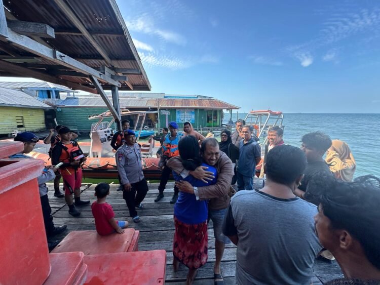 Dua Warga Tarakan Hilang Kontak di Sungai Bara Ditemukan Selamat