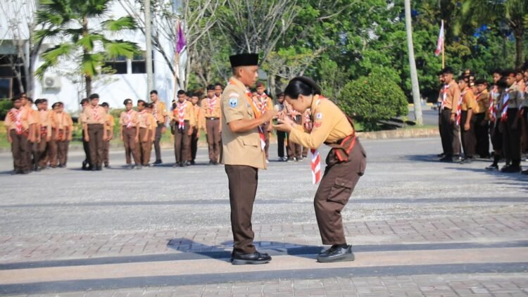 Bupati Syarwani Buka Jambore Pramuka, Tanamkan Nilai Persatuan Sejak Usia Dini