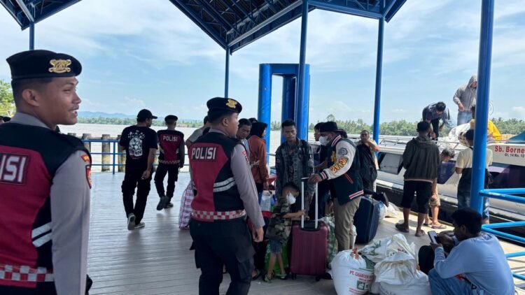 Wujudkan Keamanan di Objek Vital, Polresta Bulungan Tingkatkan Patroli di Pelabuhan Tanjung Selor – Tarakan