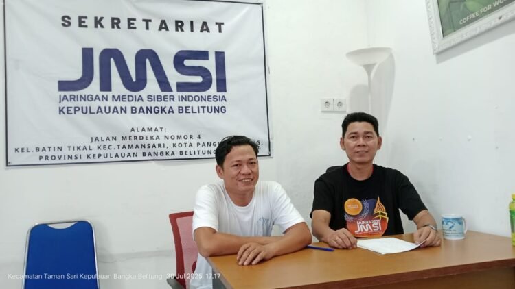 JMSI Babel Siapkan UKW Perdana, Pendaftaran Dibuka 1 Agustus
