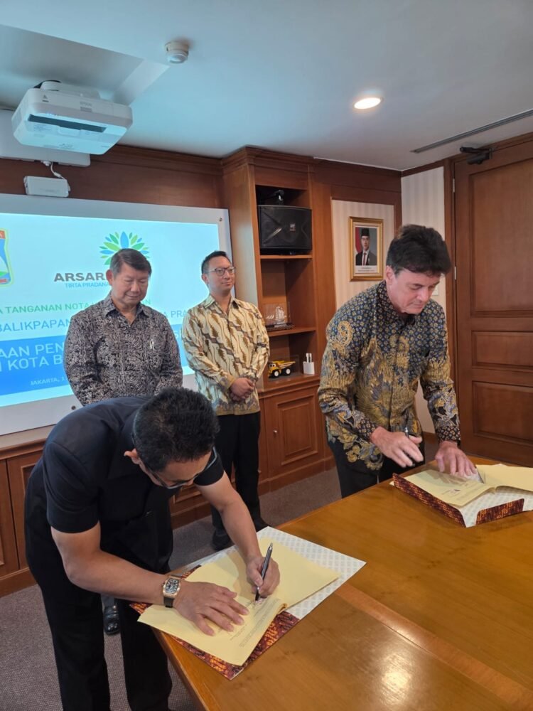 Pemkot Balikpapan Gandeng PT Arsari Tirta Pradana Atasi Krisis Air Bersih