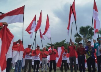 Bulan Kemerdekaan, Bupati Bulungan Ajak Warga Kibarkan Bendera dan Hidupkan Tradisi Gotong Royong
