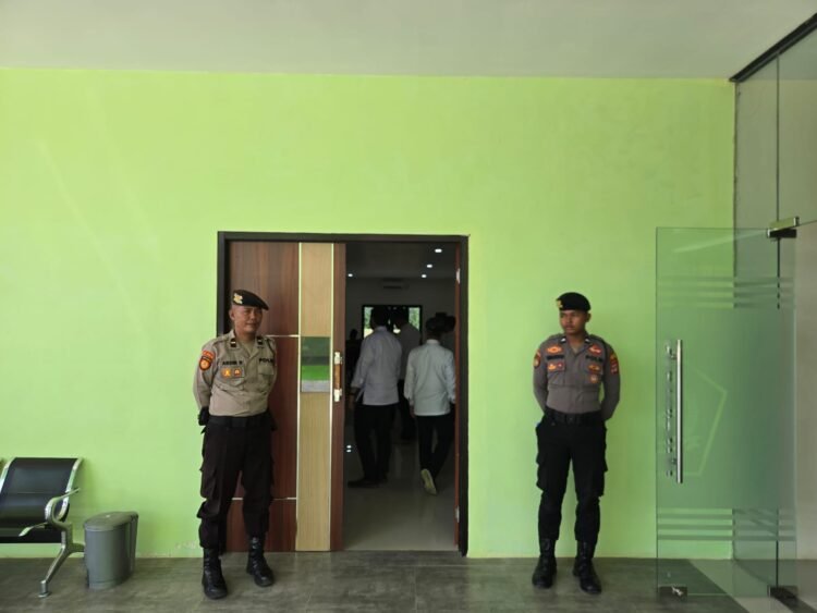 Polresta Bulungan Kawal Aksi Damai GEMPAR dengan Pendekatan Humanis