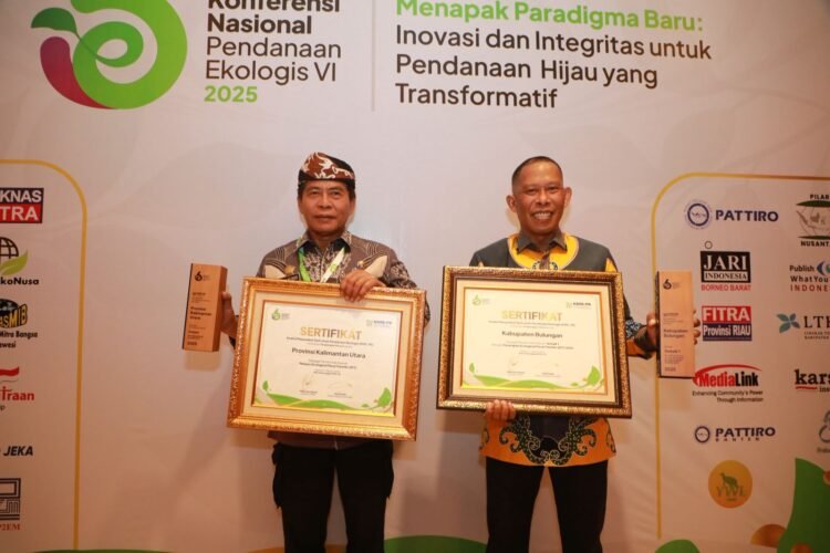 Lagi, Pemprov Kaltara Raih Penghargaan Pelopor EFT 2025