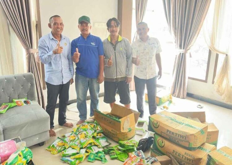DPRD Nunukan Salurkan Bibit Pertanian, Dorong Ketahanan Pangan Daerah   
