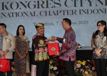 Wali Kota Tarakan Terpilih Wakil Presiden CityNet NCI 2025