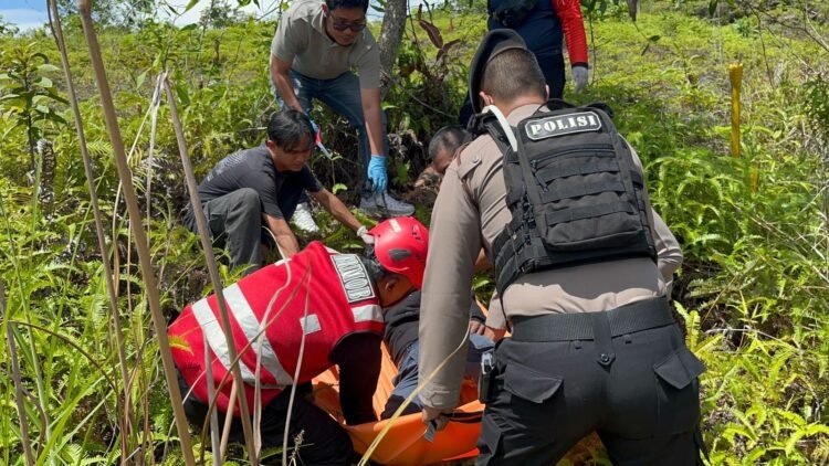 Aksi Cepat Batalyon A Brimob Kaltim Bantu Evakuasi Pria Gantung Diri di Sepinggan Balikpapan