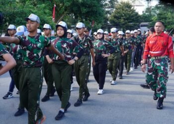 Generasi Emas, Penjaga Merah Putih: Tim Paskibra Kodam VI/Mulawarman Siap Sambut HUT ke-80 RI