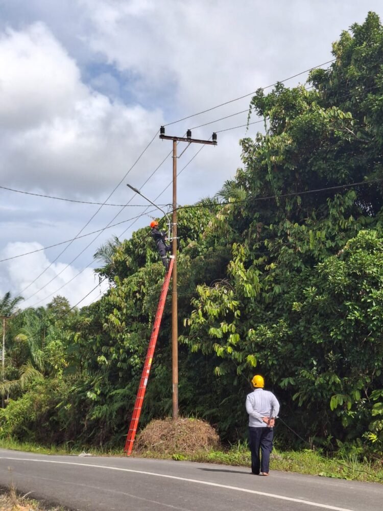Tana Tidung Mantapkan Pemeliharaan PJU Demi Keselamatan dan Kenyamanan Warga   