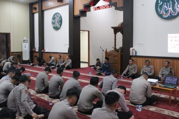 Polda Kaltara Gelar Binrohtal Rutin: Perkuat Mental, Spiritual, dan Karakter Humanis Personel