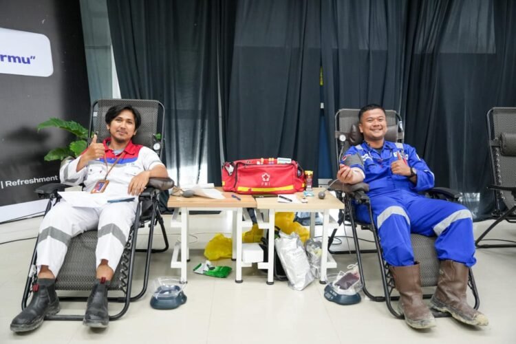 Sambut HUT ke-80 RI, Kolaborasi KPB Dengan PMI Balikpapan Kumpulkan 100 Kantong Darah