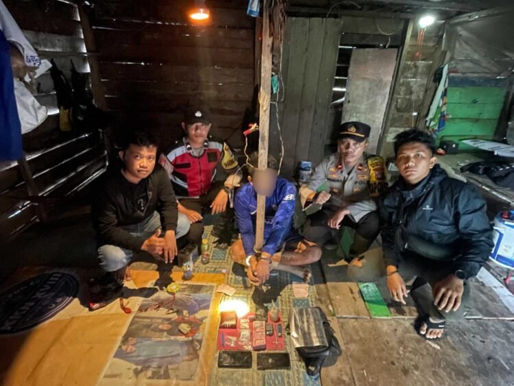 Polsek Tana Lia Tangkap Pengedar Sabu, Polisi Kejar Pemasok dari Tarakan