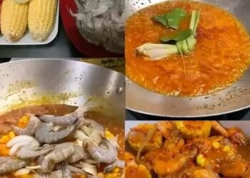Masak Sendiri Udang Saus Padang, Menu Favorit Seafood Resto di Rumah    