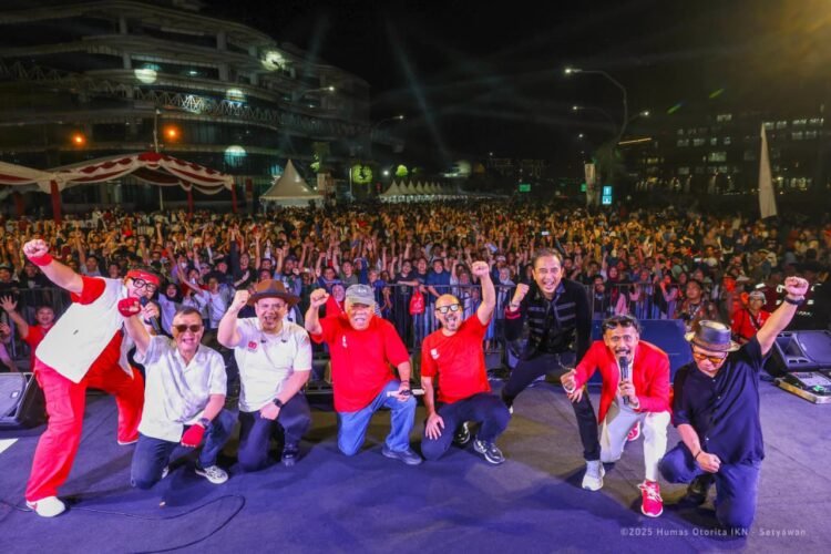 Padi Reborn Guncang Panggung Pesta Rakyat IKN, Ribuan Warga Tumpah Ruah Rayakan Kemerdekaan