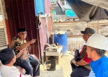 Wakil Wali Kota Bagus Susetyo Pastikan Pembangunan SMK 7 Balikpapan Barat Berjalan Sesuai Jadwal   