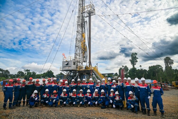 Eksplorasi SBKD-01 menggunakan RIG PDSI#43.3 Berhasil Temukan Cadangan Gas Baru