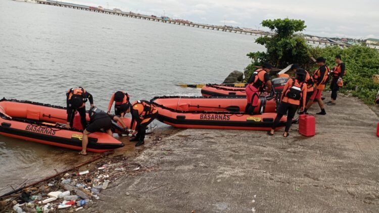 Seorang Nelayan Hilang di Perairan Malundung, Tim SAR Tarakan Lakukan Pencarian