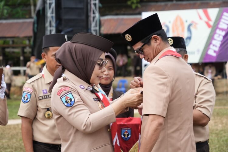 Hari Pramuka ke-64, Rahmawati Zainal Dorong Generasi Muda Menjadi Calon Pemimpin Bangsa    