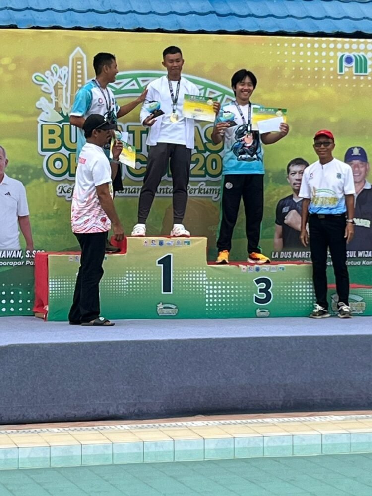Bripda Ardhika, Perenang Batalyon A Brimob Kaltim Borong Enam Emas dan Tiga Perak Kejuaraan Bupati Paeser Open Cup 2025
