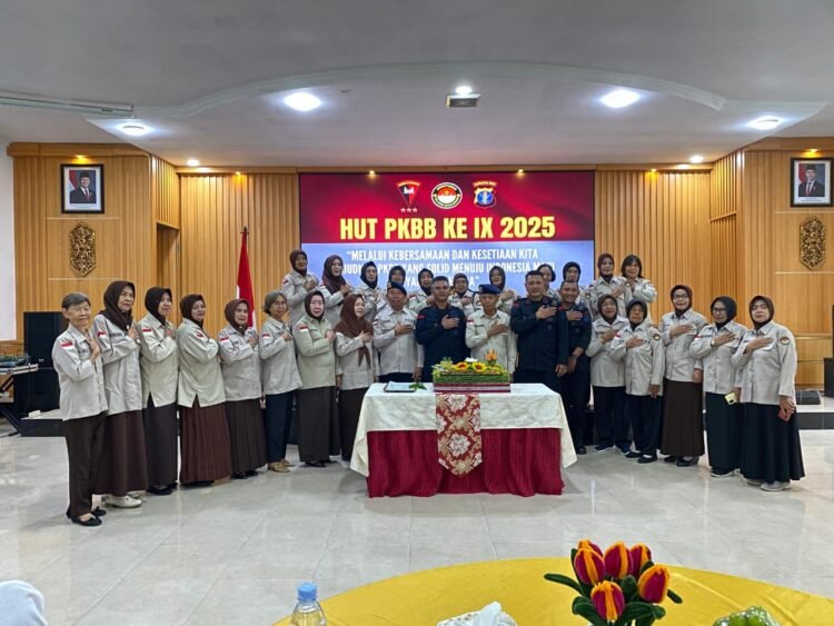 Wadansat Brimob Kaltim Hadiri HUT ke-9 Paguyuban Keluarga Besar Brimob (PKBB)