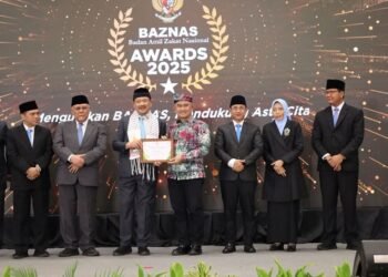 Tarakan Raih Penghargaan Baznas Award 2025 sebagai Daerah Pendukung Gerakan Zakat