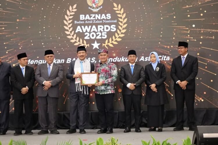 Tarakan Raih Penghargaan Baznas Award 2025 sebagai Daerah Pendukung Gerakan Zakat