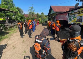 Brimob Berau dan Tim SAR Gabungan Cari Korban Hilang di Sungai Kelay