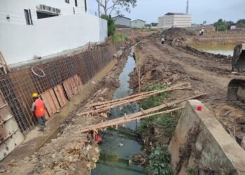 Proyek Drainase Balikpapan Baru Alami Keterlambatan, Tetap Ditarget Rampung Tahun Ini   