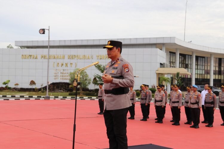 Apel Perdana Kapolda Kaltara: Brigjen Pol. Djati Wiyoto Abadhi, S.I.K. Berikan Arahan dan Pesan Penting kepada Personel