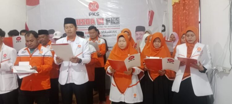 PKS Malinau Kuatkan Tekad Lewat Musda, Lantik Pengurus Baru yang Dipimpin Aswar