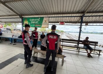 Patroli Sat Samapta Polresta Bulungan Sasar Pelabuhan Kulteka, Pastikan Situasi Aman dan Kondusif   