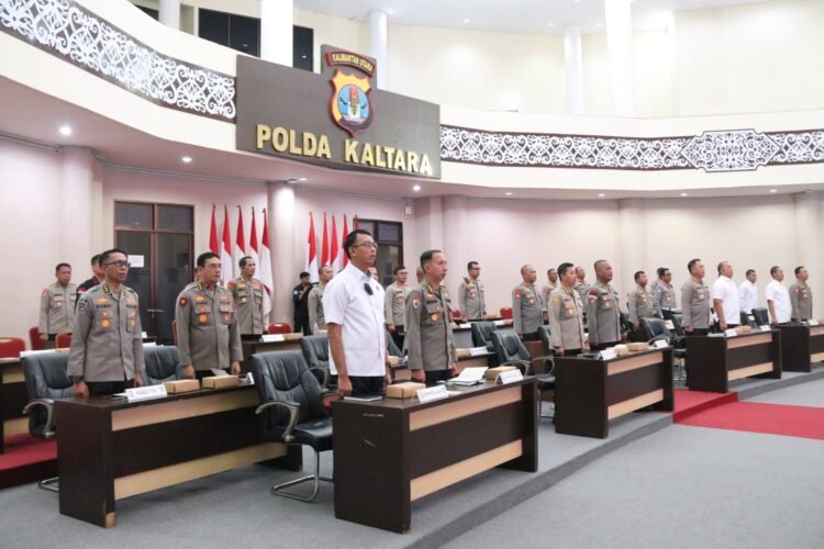 Kapolda Kaltara Pimpin Taklimat Awal Audit Kinerja Itwasum Polri Tahap II T.A. 2025