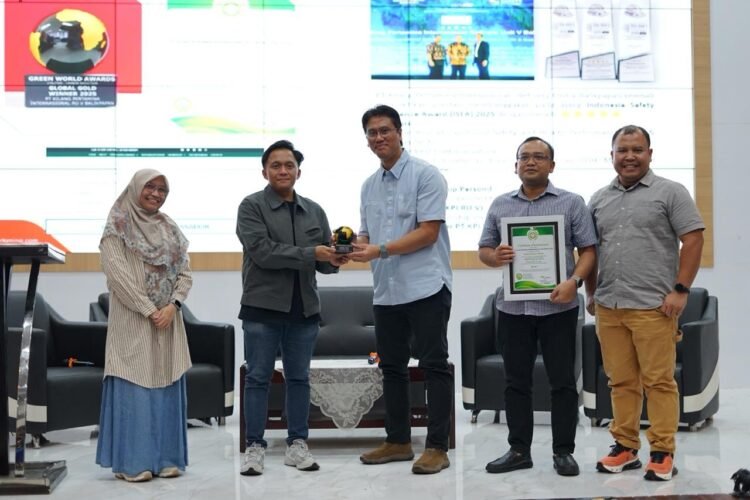 Bersinar di Auckland, Kilang Pertamina Unit Balikpapan Raih Gold di Green World Award 2025