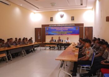 Pembinaan Disiplin Anggota, Polda Kaltara Sentuh Aspek Mental dan Spiritual   