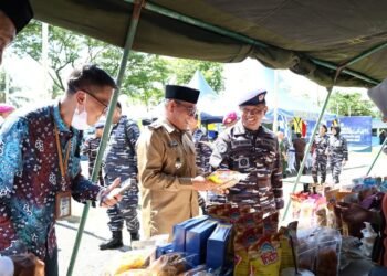 TNI AL Gelar Bakti Sosial di Tarakan, Wawali Tekankan Pentingnya Sinergi   